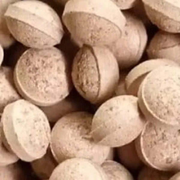 Close-up of Amla pills
