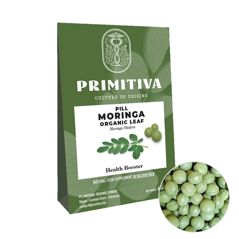 Moringa Leaf sleeve, vacuum-packed