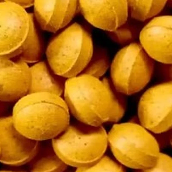 Close-up of Turmeric & Pepper pills